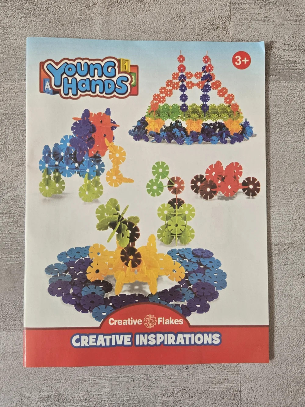 ​Young Hands Creative Flakes 1400 Pcs Mega Set Building Toy STEM Blocks Ages 3+